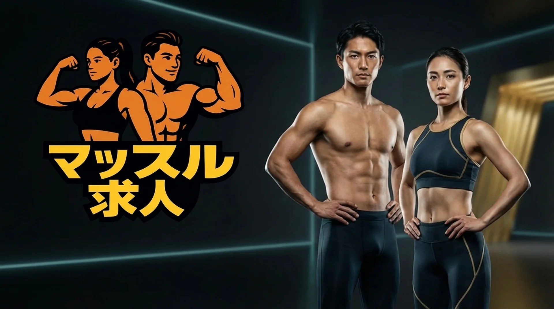 マッスル求人 メインビジュアル